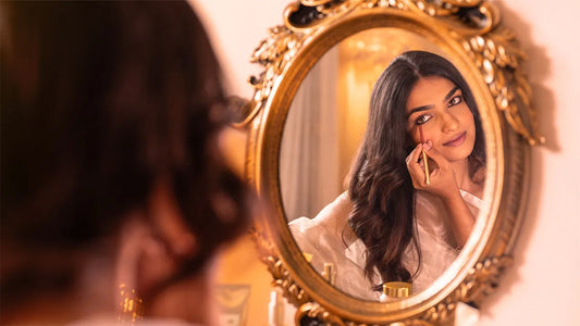 How to Apply Kajal Without Smudging
