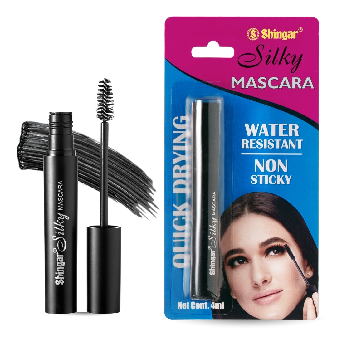Shingar Silky Water Resistant Mascara - 4ml Shingar Silky