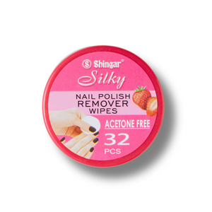 Shingar Silky Nail Polish Remover Wipes - 32 Wet wipes