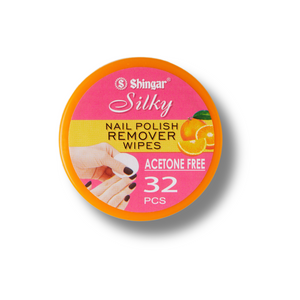 Shingar Silky Nail Polish Remover Wipes - 32 Wet wipes