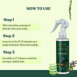 Shingar Silky Premium Rosemary Water – 118ml Shingar Silky