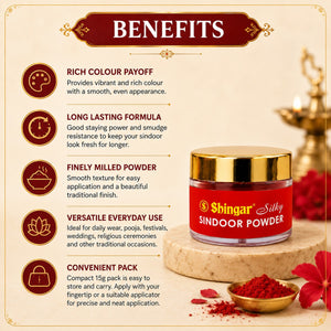Shingar Silky Sindoor Powder - 15g