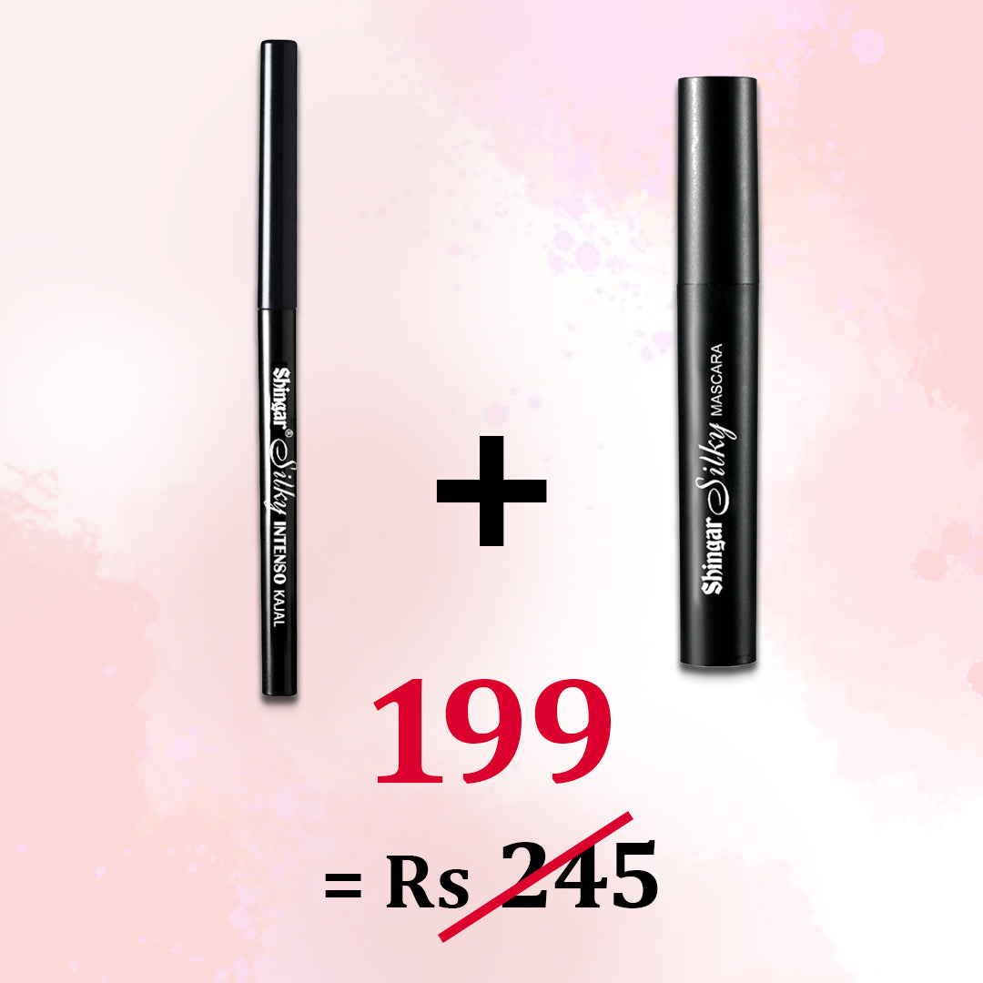 Bold Eyes Combo – Shingar Silky Intenso Kajal & Volumizing Mascara