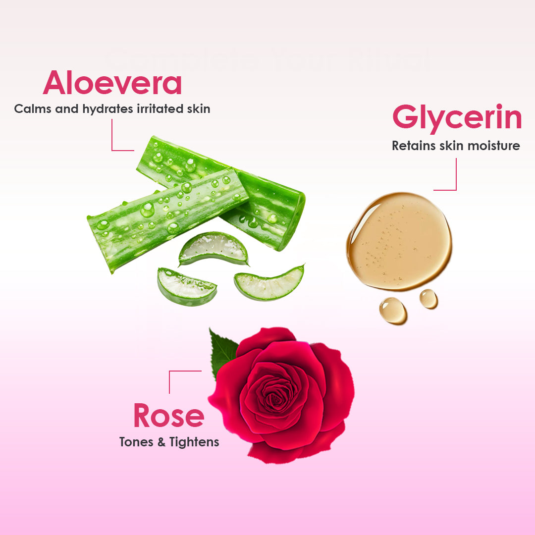 Shingar Silky Rose Aloe Vera Gel - 100g Shingar Silky