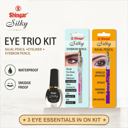 Shingar Silky Eye Trio Set