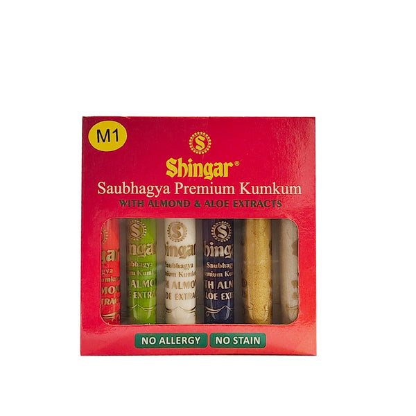 Shingar Saubhagya Premium Liquid Kumkum - Multicolor Pack of 6